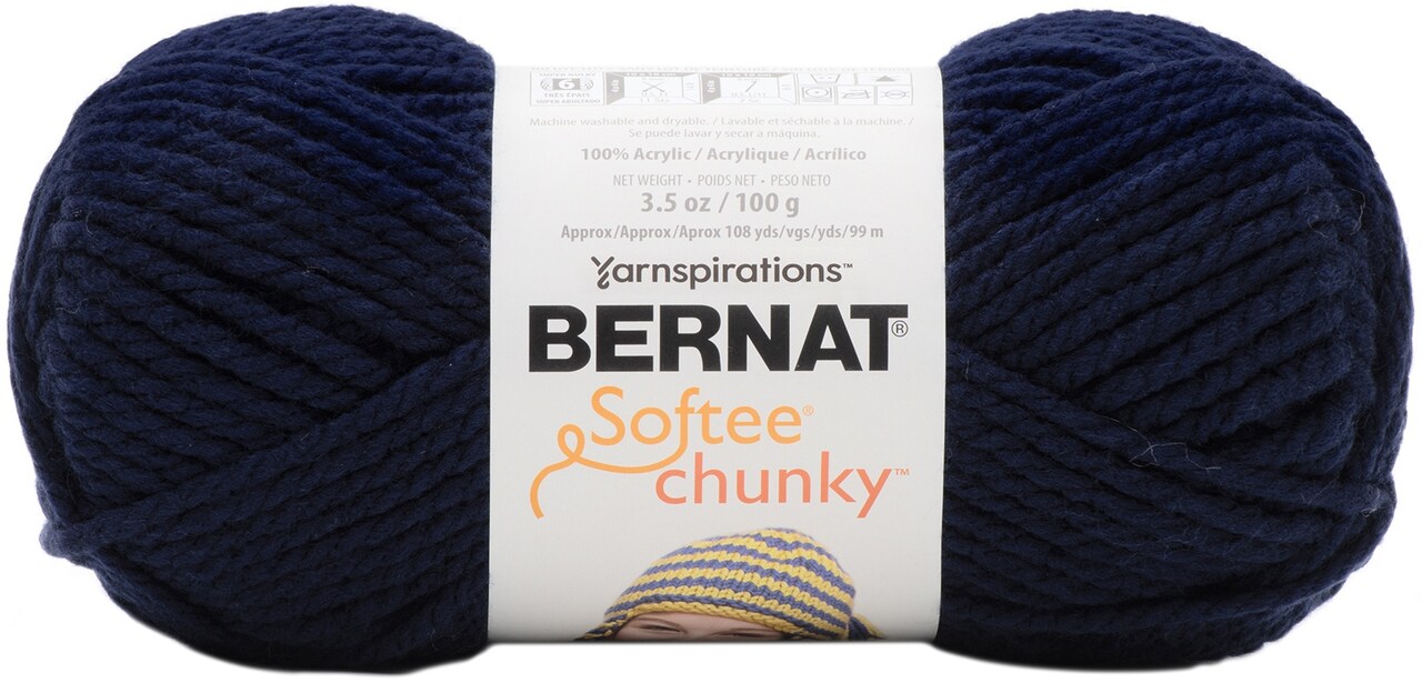Bernat blanket discount yarn navy